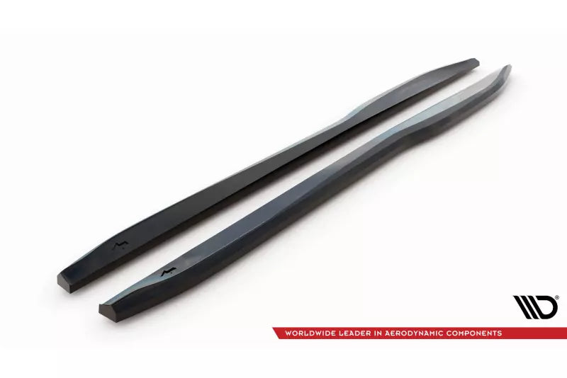 Maxton Design Seitenschweller (Paar) für Mercedes-Benz GLC AMG-Line X254 Hochglanz schwarz – Ansicht 4
