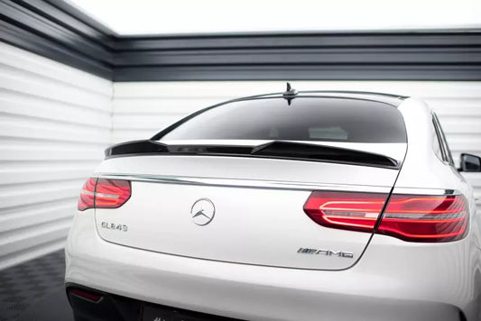Maxton Design Heckspoiler 3D für Mercedes-Benz GLE Coupe 43 AMG / AMG-Line C292 Hochglanz schwarz – Ansicht 1