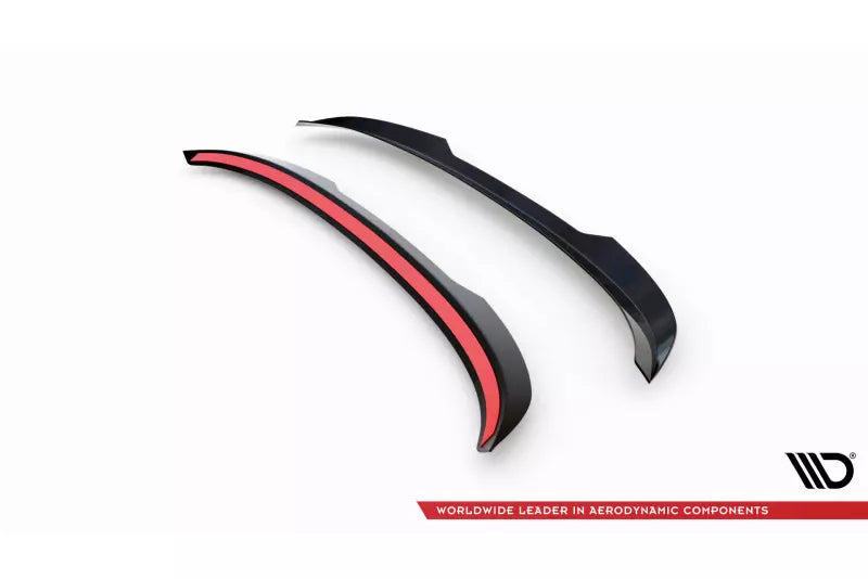 Maxton Design Heckspoiler Lippe für Peugeot 308 SW Mk3 Hochglanz schwarz – Ansicht 4