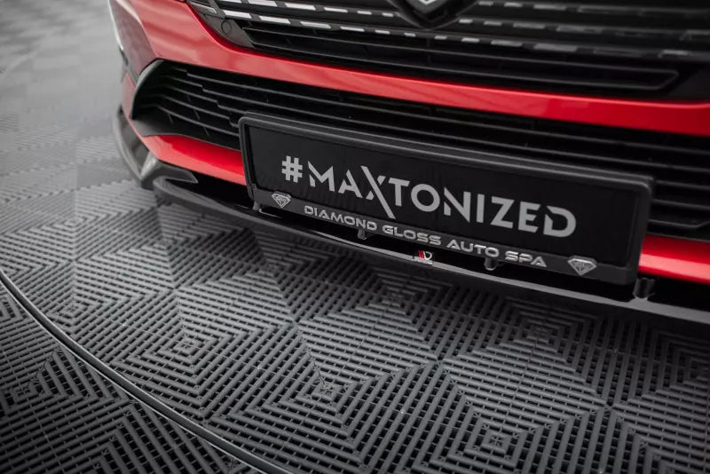 Maxton Design Frontlippe V.2 für Peugeot 308 Mk3 Hochglanz schwarz – Ansicht 3