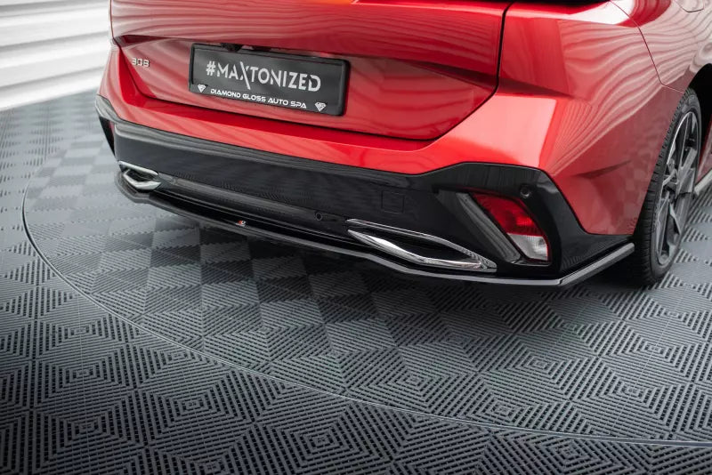 Maxton Design Heckdiffusor für Peugeot 308 Mk3 Hochglanz schwarz – Ansicht 1