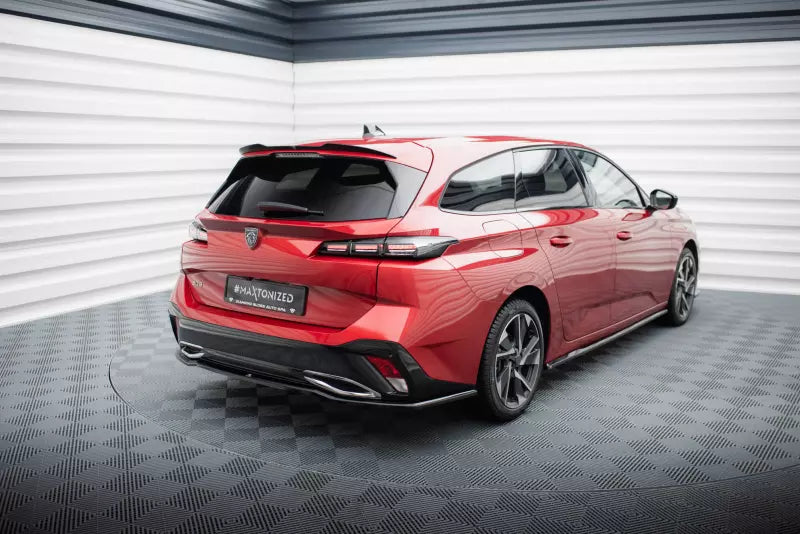 Maxton Design Heckdiffusor für Peugeot 308 Mk3 Hochglanz schwarz – Ansicht 2