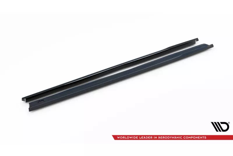 Maxton Design Seitenschweller (Paar) für Peugeot 308 Mk3 Hochglanz schwarz – Ansicht 4