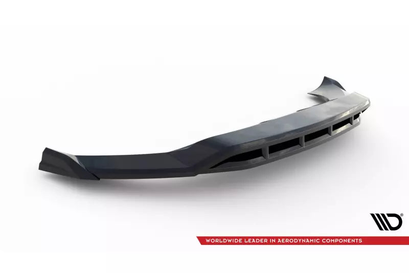 Maxton Design Frontlippe für Porsche Cayenne Coupe Mk3 Hochglanz schwarz – Ansicht 3