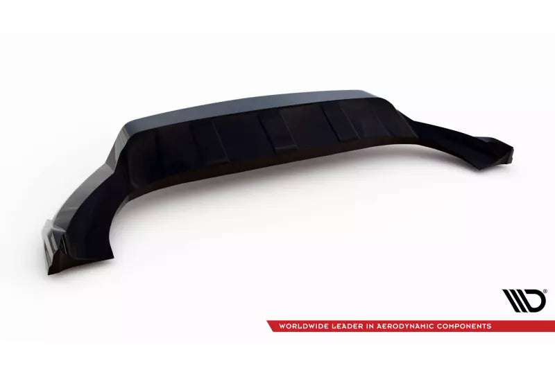 Maxton Design Frontlippe für Porsche Cayenne Coupe Mk3 Hochglanz schwarz – Ansicht 4
