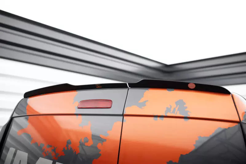 Maxton Design Heckspoiler Lippe für Renault Express Mk2 Hochglanz schwarz – Ansicht 2