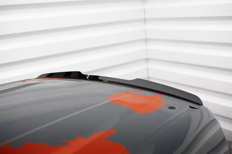 Maxton Design Heckspoiler Lippe für Renault Express Mk2 Hochglanz schwarz – Ansicht 3