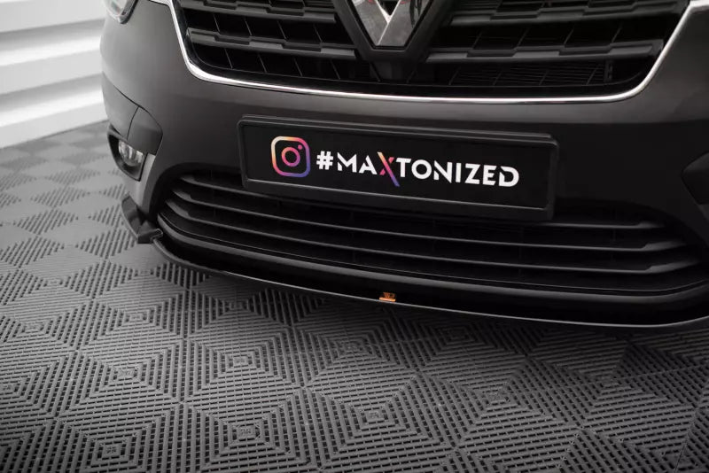 Maxton Design Frontlippe für Renault Express Mk2 Hochglanz schwarz – Ansicht 3
