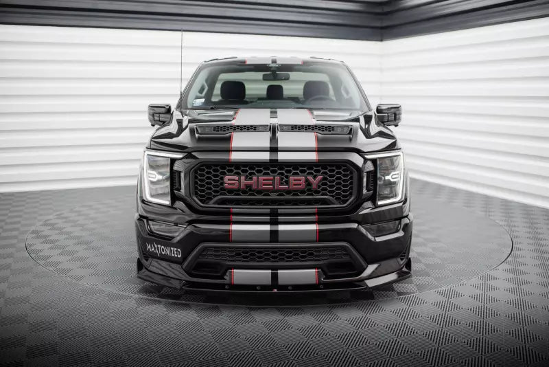 Maxton Design Frontlippe für Shelby F150 Super Snake Hochglanz schwarz – Ansicht 2