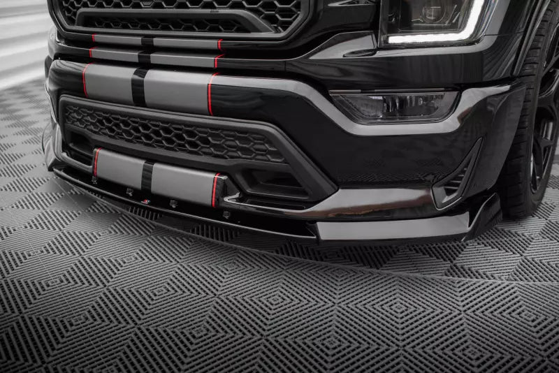 Maxton Design Frontlippe für Shelby F150 Super Snake Hochglanz schwarz – Ansicht 4