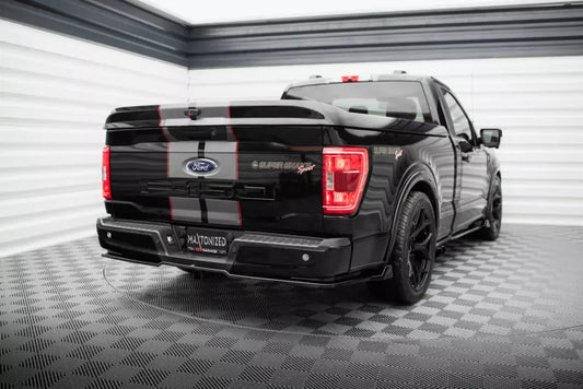 Maxton Design Heckdiffusor für Shelby F150 Super Snake Hochglanz schwarz – Ansicht 1