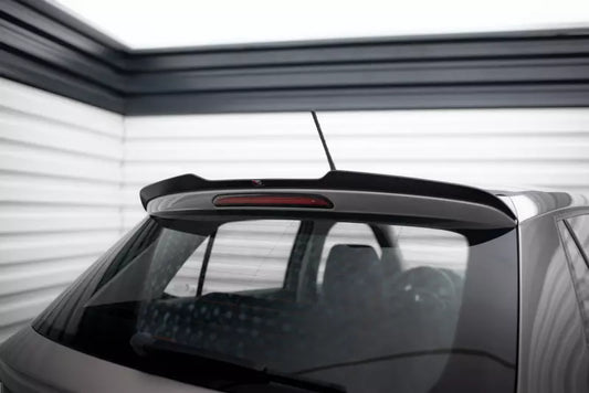 Maxton Design Heckspoiler Lippe für Skoda Fabia Hatchback Mk3 Hochglanz schwarz – Ansicht 1