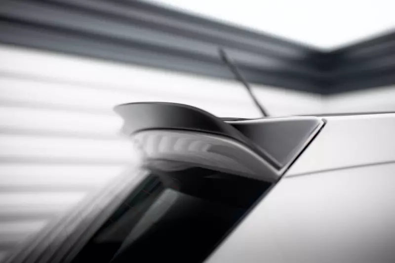 Maxton Design Heckspoiler Lippe für Skoda Fabia Hatchback Mk3 Hochglanz schwarz – Ansicht 3