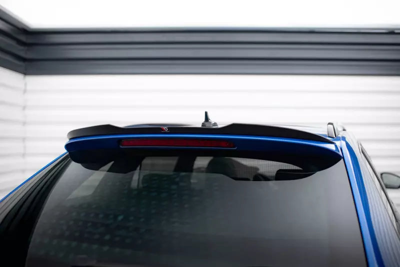 Maxton Design Heckspoiler Lippe für Skoda Superb Sportline Combi Mk3 Facelift Hochglanz schwarz – Ansicht 1