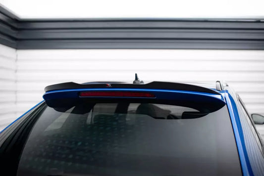 Maxton Design Heckspoiler Lippe für Skoda Superb Sportline Combi Mk3 Facelift Hochglanz schwarz – Ansicht 1