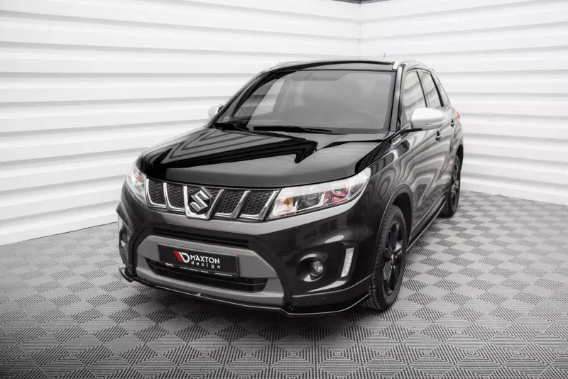 Maxton Design Frontlippe für Suzuki Vitara S Mk2 Hochglanz schwarz – Ansicht 1