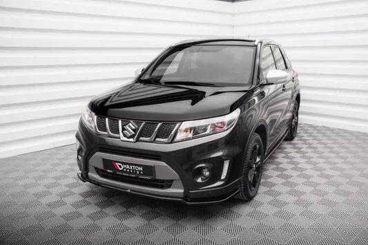 Maxton Design Frontlippe für Suzuki Vitara S Mk2 Hochglanz schwarz – Ansicht 1