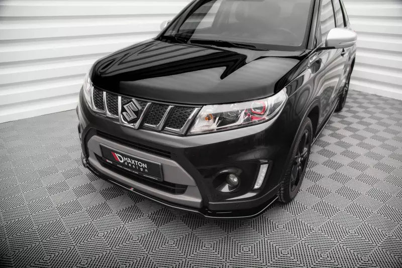 Maxton Design Frontlippe für Suzuki Vitara S Mk2 Hochglanz schwarz – Ansicht 3