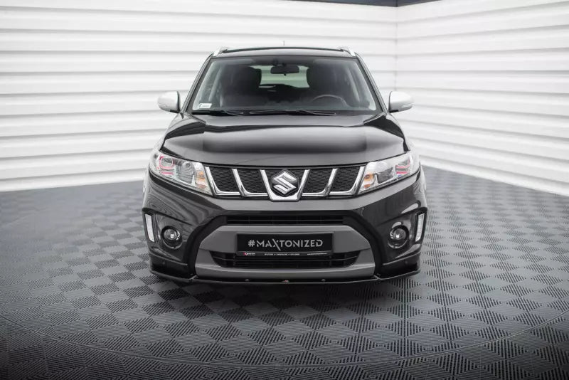 Maxton Design Frontlippe V.2 für Suzuki Vitara S Mk2 Hochglanz schwarz – Ansicht 2