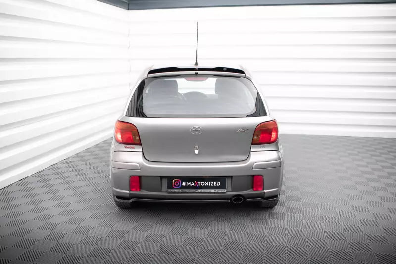 Maxton Design Heckspoiler Lippe für Toyota Yaris T-Sport Mk1 Facelift Hochglanz schwarz – Ansicht 2