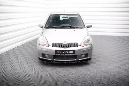 Maxton Design Frontlippe für Toyota Yaris T-Sport Mk1 Facelift Hochglanz schwarz – Ansicht 1