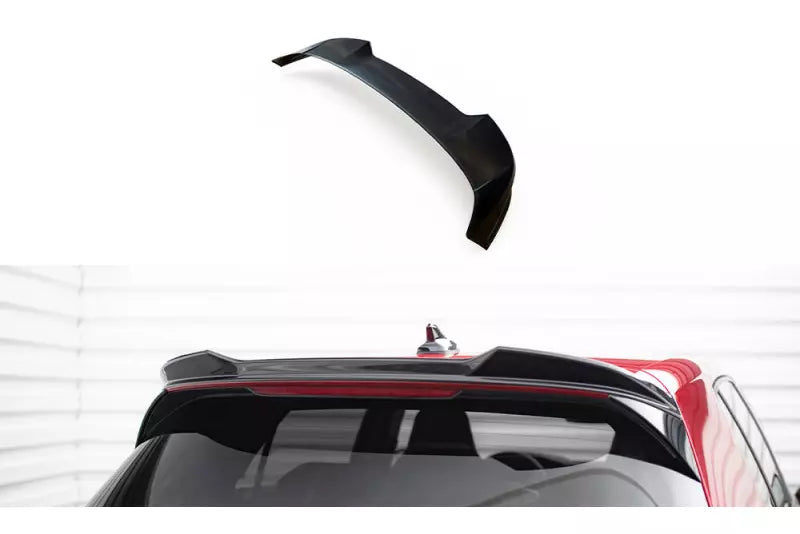 Maxton Design Heckspoiler 3D für VW Golf 8 GTI / R Hochglanz schwarz – Ansicht 2