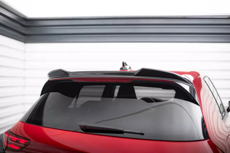 Maxton Design Heckspoiler 3D für VW Golf 8 GTI / R Hochglanz schwarz – Ansicht 3