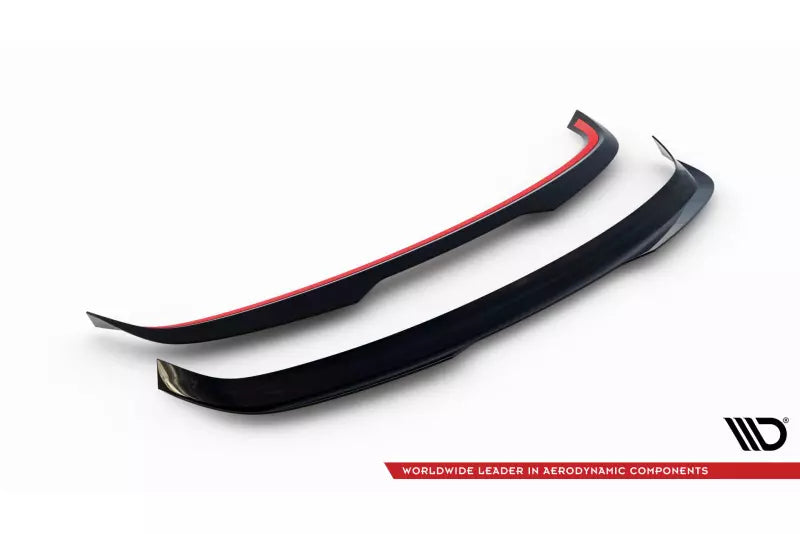 Maxton Design Heckspoiler Lippe für Volkswagen Scirocco Mk3 Facelift Hochglanz schwarz – Ansicht 4