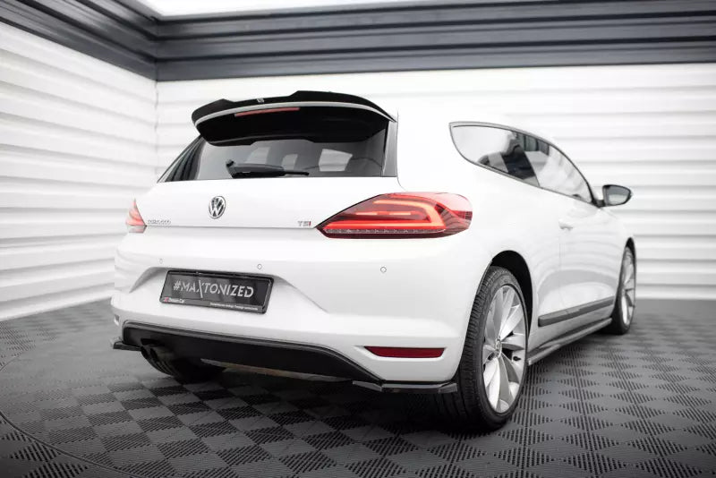 Maxton Design Diffusor Flaps für Volkswagen Scirocco Mk3 Facelift Hochglanz schwarz – Ansicht 1