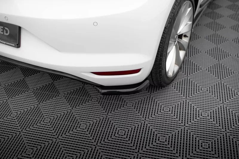 Maxton Design Diffusor Flaps für Volkswagen Scirocco Mk3 Facelift Hochglanz schwarz – Ansicht 2