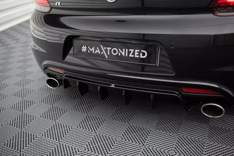 Maxton Design Heckdiffusor V.2 für Volkswagen Scirocco R Mk3 Hochglanz schwarz – Ansicht 2
