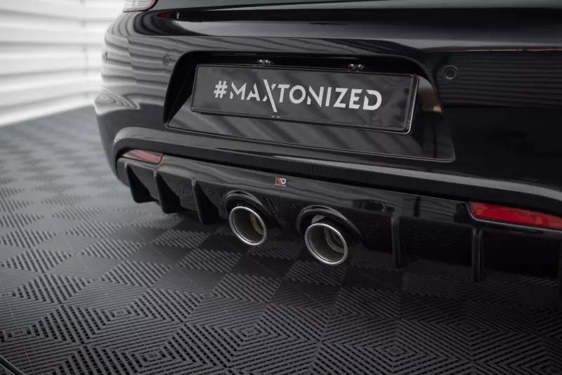 Maxton Design Heckdiffusor V.3 für Volkswagen Scirocco R Mk3 Hochglanz schwarz – Ansicht 3