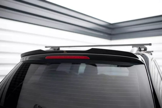 Maxton Design Heckspoiler Lippe für Volkswagen Touareg Mk2 Hochglanz schwarz – Ansicht 1