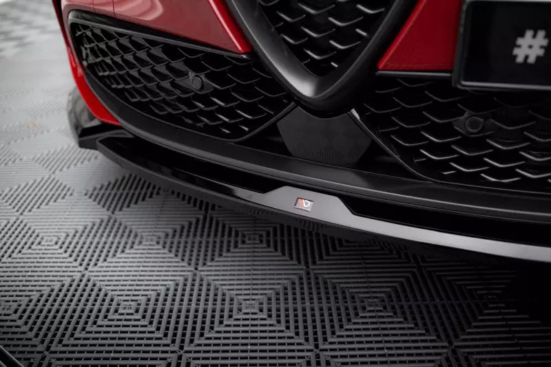 Maxton Design Frontlippe für Alfa Romeo Tonale Mk1 Hochglanz schwarz – Ansicht 3