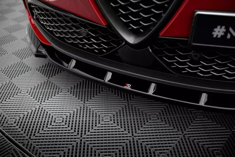 Maxton Design Frontlippe V.2 für Alfa Romeo Tonale Mk1 Hochglanz schwarz – Ansicht 3