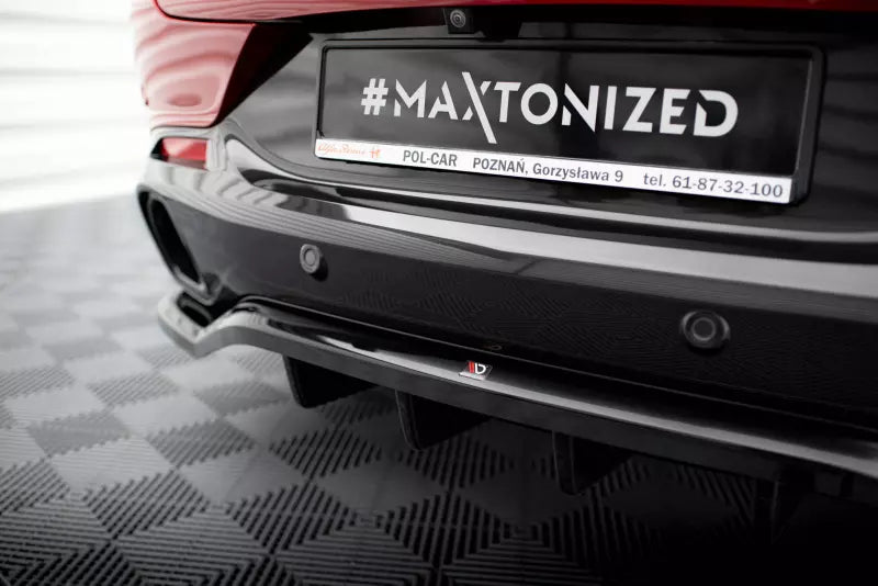 Maxton Design mittlerer Heckdiffusor DTM Look für Alfa Romeo Tonale Mk1 Hochglanz schwarz – Ansicht 3