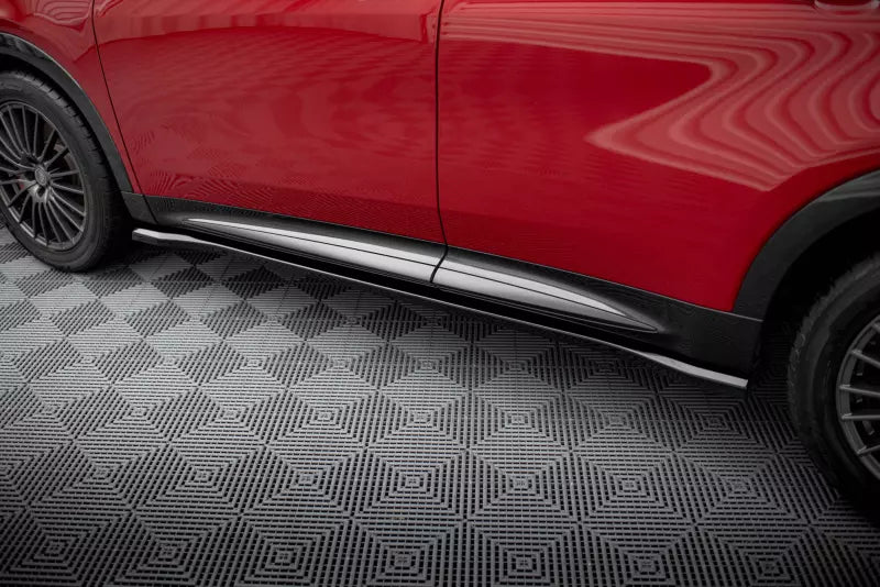 Maxton Design Seitenschweller (Paar) für Alfa Romeo Tonale Mk1 Hochglanz schwarz – Ansicht 3
