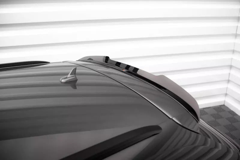 Maxton Design Heckspoiler Lippe für Audi A4 S-Line / S4 Avant B8 Hochglanz schwarz – Ansicht 3