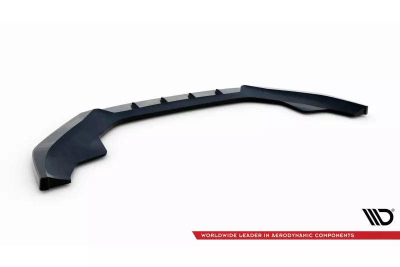 Maxton Design Frontlippe V.3 für Audi A4 S-Line / S4 B8 Facelift Hochglanz schwarz – Ansicht 4