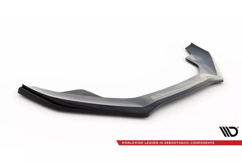 Maxton Design Frontlippe V.4 für Audi A4 S-Line / S4 B8 Facelift Hochglanz schwarz – Ansicht 3