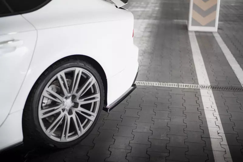 Maxton Design Diffusor Flaps V.2 für Audi RS7 C7 Facelift Hochglanz schwarz – Ansicht 2