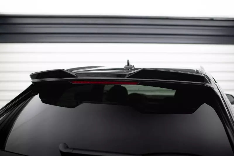 Maxton Design Heckspoiler 3D (oben) für Audi SQ8 / Q8 S-Line Mk1 Hochglanz schwarz – Ansicht 1