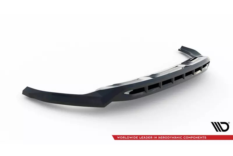 Maxton Design Frontlippe V.2 für Audi SQ8 / Q8 S-Line Mk1 Hochglanz schwarz – Ansicht 4