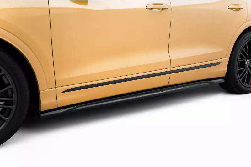 Maxton Design Seitenschweller (Paar) V.2 für Audi SQ8 / Q8 S-Line Mk1 Hochglanz schwarz – Ansicht 1