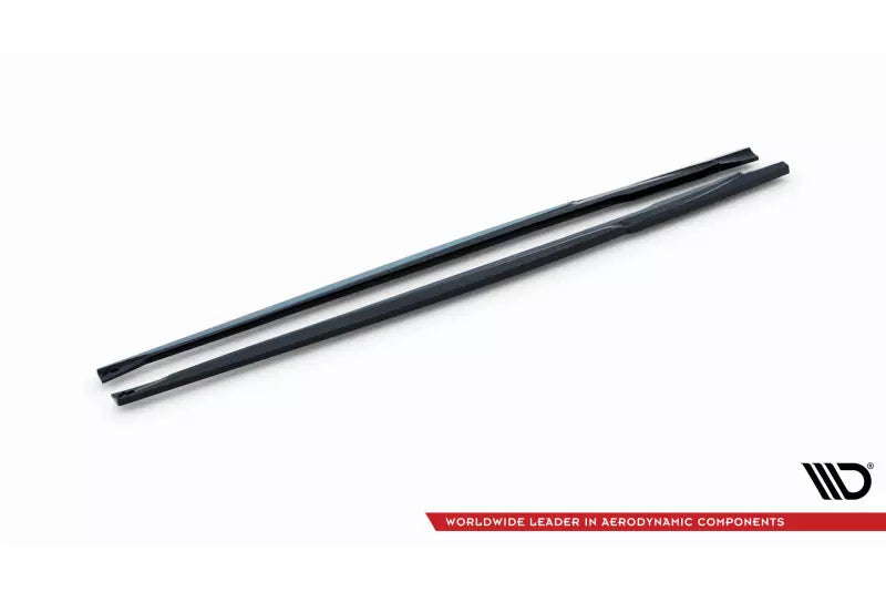 Maxton Design Seitenschweller (Paar) für Audi TT S 8S Facelift Hochglanz schwarz – Ansicht 4