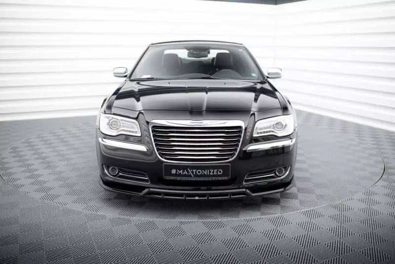 Maxton Design Frontlippe für Chrysler 300 Mk2 Hochglanz schwarz – Ansicht 2