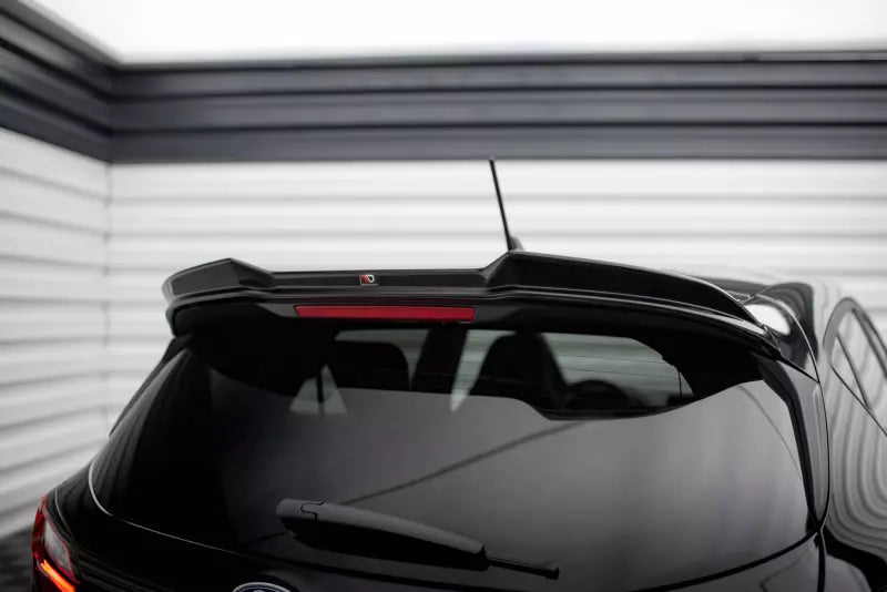 Maxton Design Heckspoiler 3D für Ford Fiesta ST / ST-Line Mk8 Hochglanz schwarz – Ansicht 3