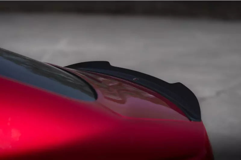 Maxton Design Heckspoiler Lippe für Jaguar XE R-Dynamic X760 Facelift Hochglanz schwarz – Ansicht 2