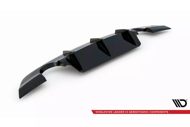 Maxton Design Heckdiffusor für Jaguar XE R-Dynamic X760 Facelift Hochglanz schwarz – Ansicht 4