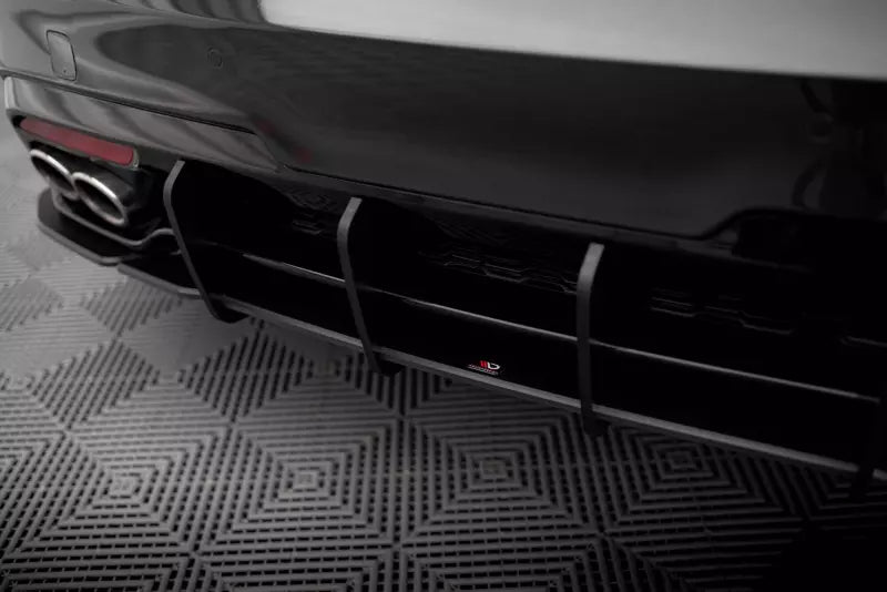 Maxton Design Street Pro Heckdiffusor für Kia Stinger GT-Line Mk1 Schwarz matt – Ansicht 3